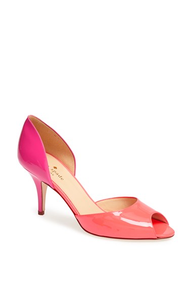 GERANIUM/ LIPSTICK PINK PATENT