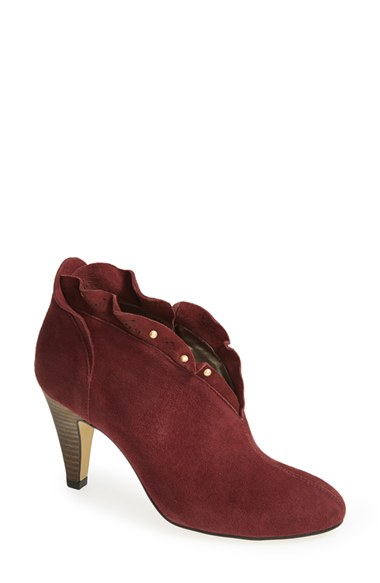 BURGUNDY SUEDE