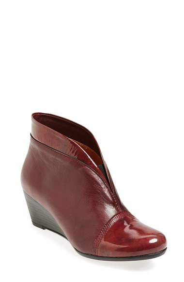 PRINT BORDO/ LEATHER BORDO