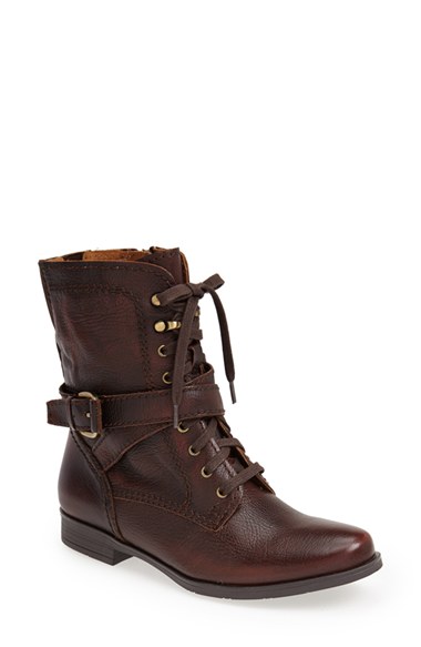 BRICK GRAINED LEATHER