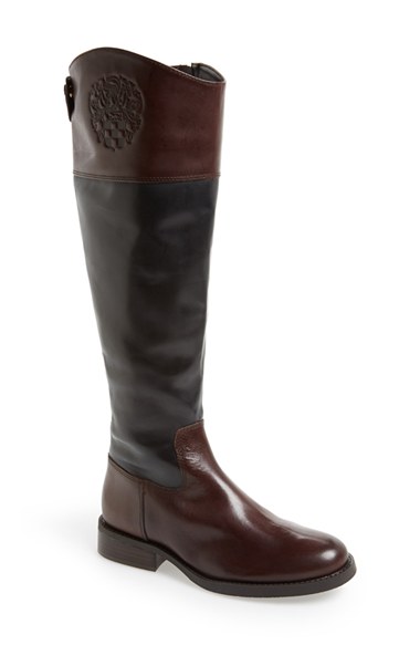 DARK WOODBURY/ BLACK WIDE CALF